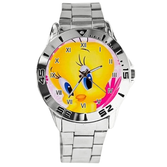 Accessories - Tweety Bird Stainless Steel Analog Watch NWT